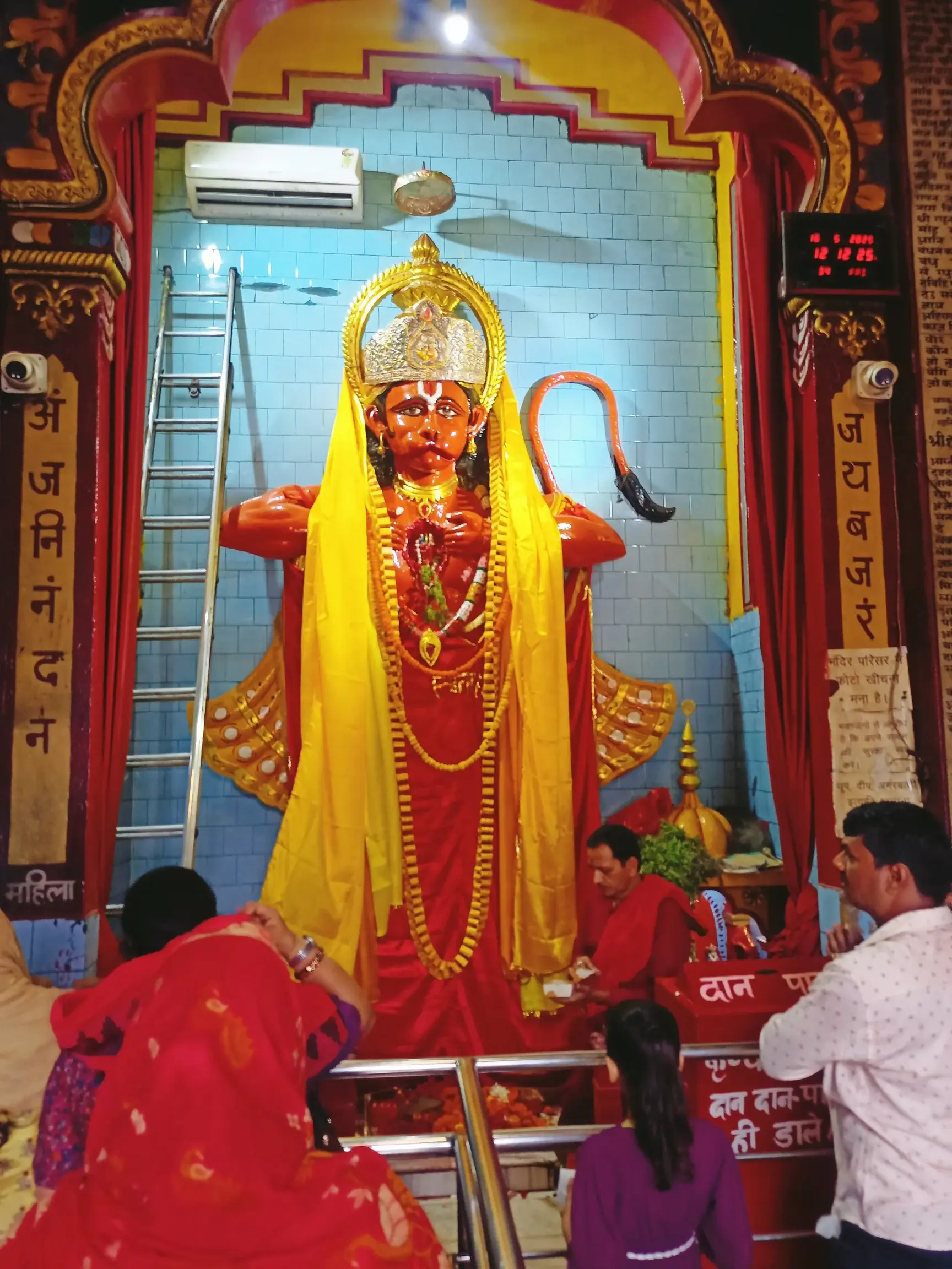 Bajrang Bali Temple located inside the township